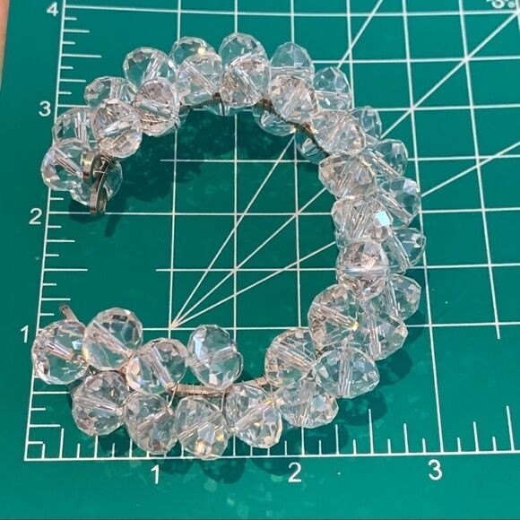 50 Swarovski crystal bridal black tie bracelet - Picture 10 of 10